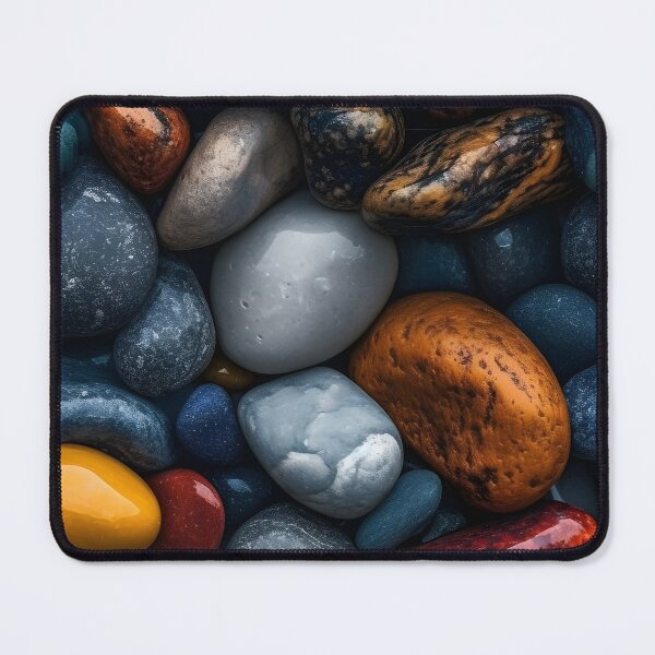 Item preview, Colorful Assortment of Natural Pebbles designed and sold by LukeAiWalker.