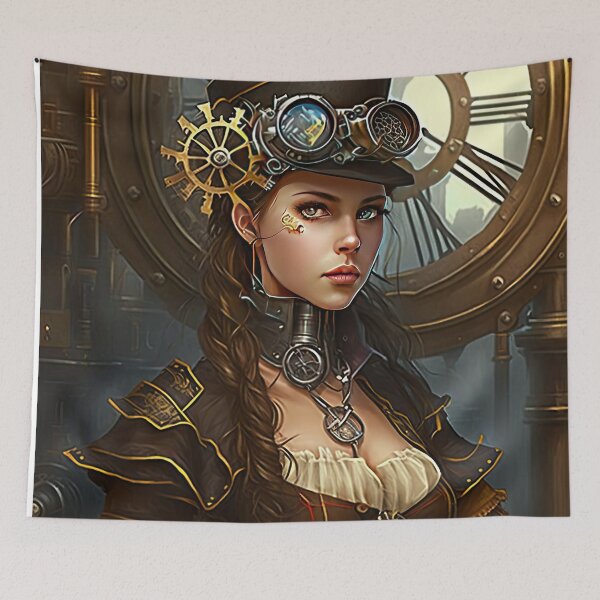 Item preview, Steampunk Woman designed and sold by cece4410.