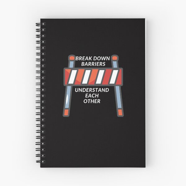 Item preview, BREAK DOWN BARRIERS designed and sold by AppleMe.