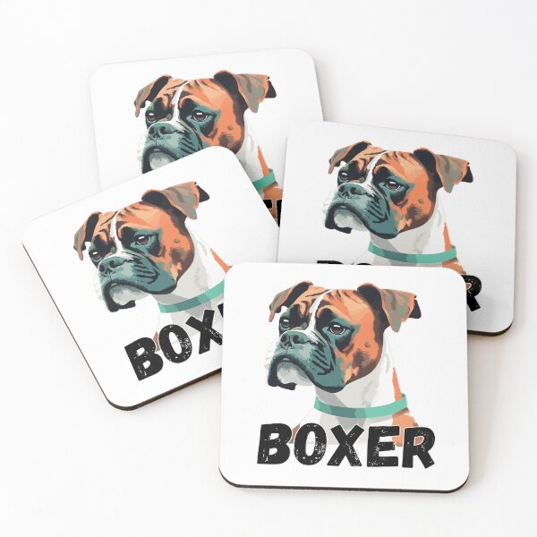 Item preview, Stylish Boxer Dog Design - A must have for Boxer lovers designed and sold by SketchyPedals.