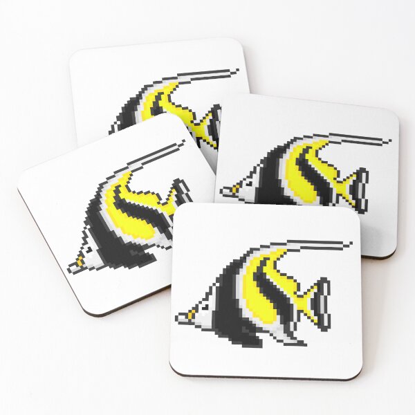 Item preview, Moorish Idol Pixel Art designed and sold by marivin.