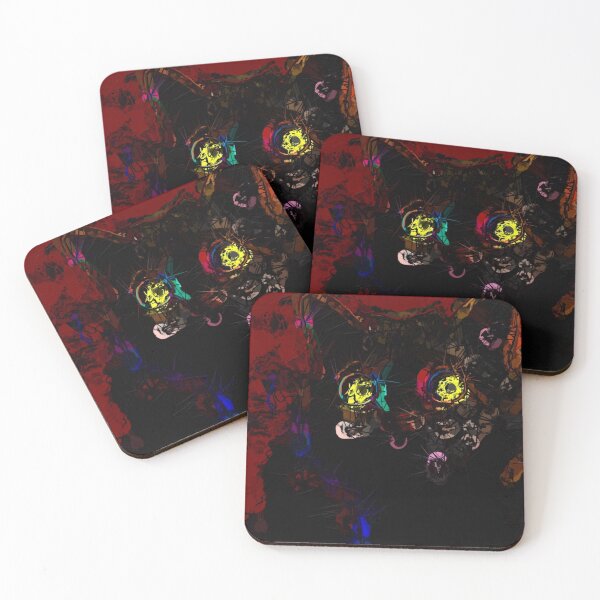 Item preview, Glow Cat Red Impresion designed and sold by Family4 Art Designs.