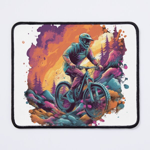 Item preview, mountain biker designed and sold by Tee Studio.
