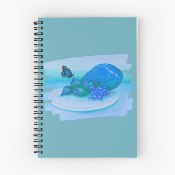 Item preview, A Soft Landing in Marine Blue designed and sold by anneliesfineart.