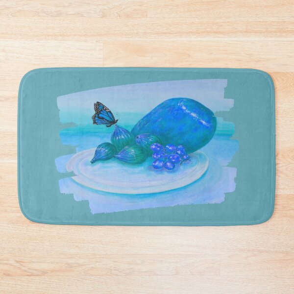 Item preview, A Soft Landing in Marine Blue designed and sold by anneliesfineart.