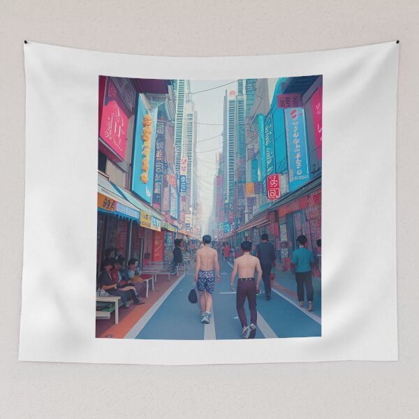 Item preview, Daegu South Korea Street designed and sold by Places On Earth.