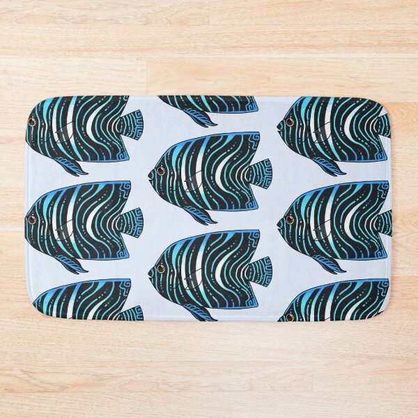 Item preview, Blue Koran Angelfish designed and sold by Spadefish Art.