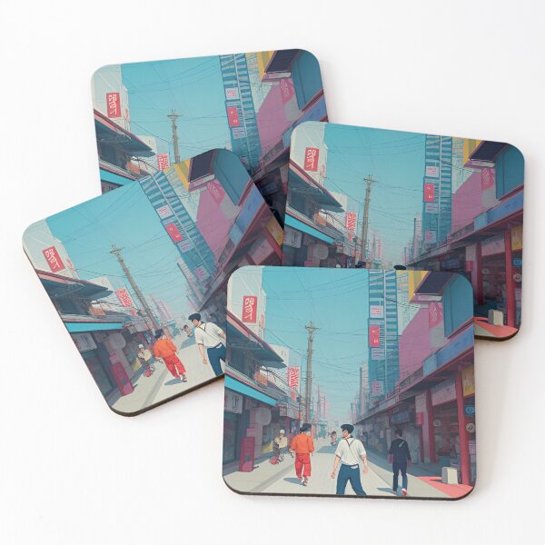 Item preview, Street in Busan designed and sold by Places On Earth.