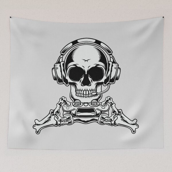 Item preview, Gaming skull designed and sold by Acim0.