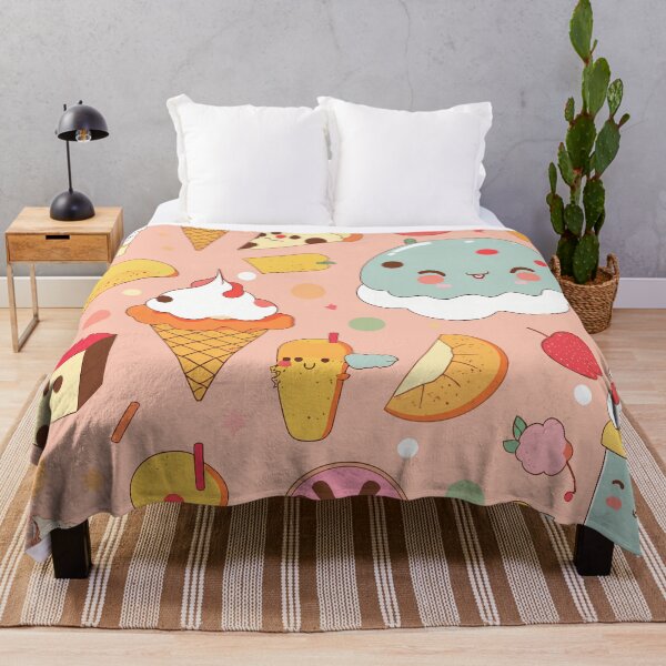 Item preview, Kawaii Food Pattern designed and sold by Amir Faysal.