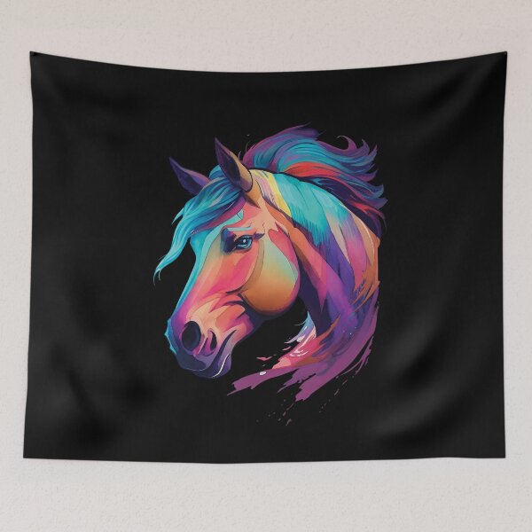 Item preview, Pony Horse Head Nice Work Of Art For Rider designed and sold by LuminOrb.