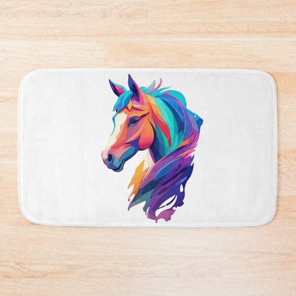 Item preview, Horse Paint Splash Pony Rider Equestrian Sport Design designed and sold by LuminOrb.