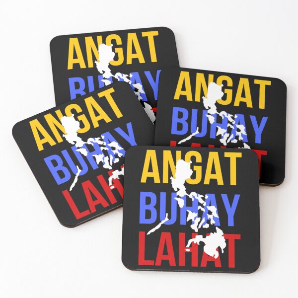 Item preview, Angat Buhay lahat, Philippine map Active   designed and sold by GlassWingOrgani.