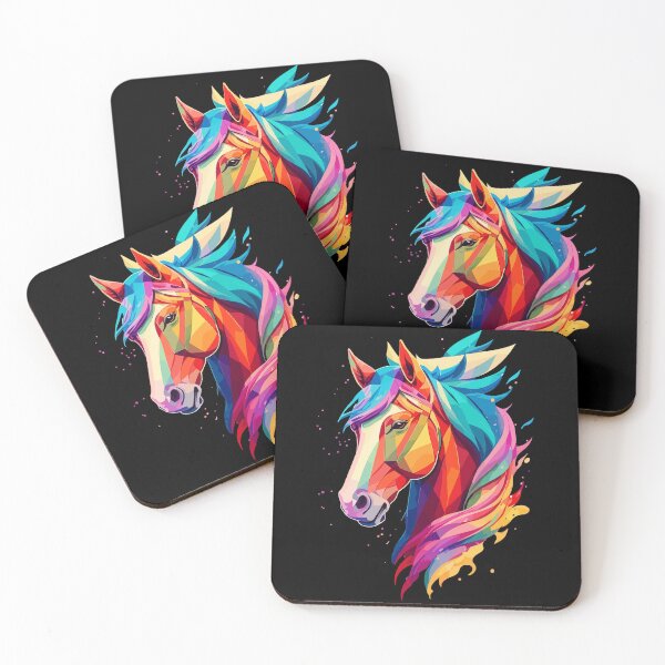 Item preview, Polygon Horse designed and sold by LuminOrb.