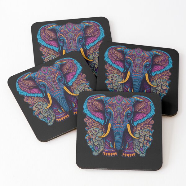Item preview, elephant designed and sold by shokA Design.