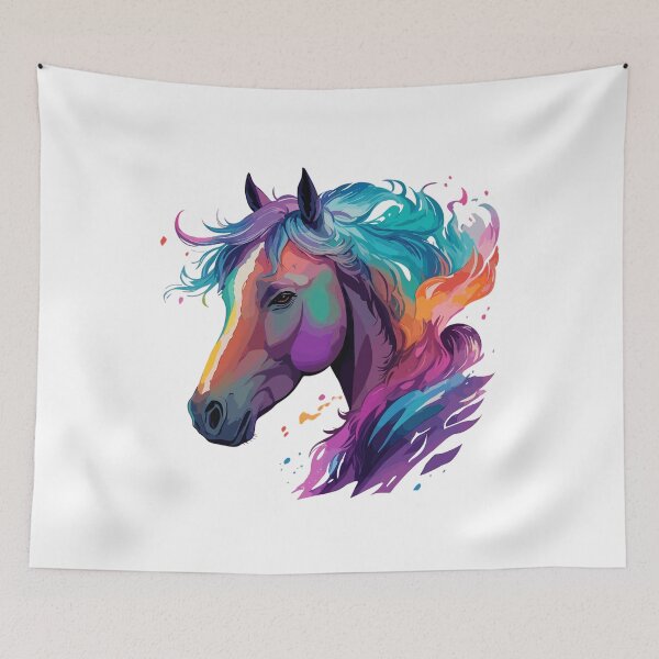 Item preview, Horse Pony Equestrian Artwork Equine Fans Design designed and sold by LuminOrb.