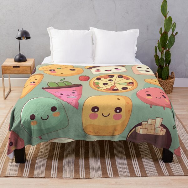 Item preview, Kawaii Food Pattern designed and sold by Amir Faysal.