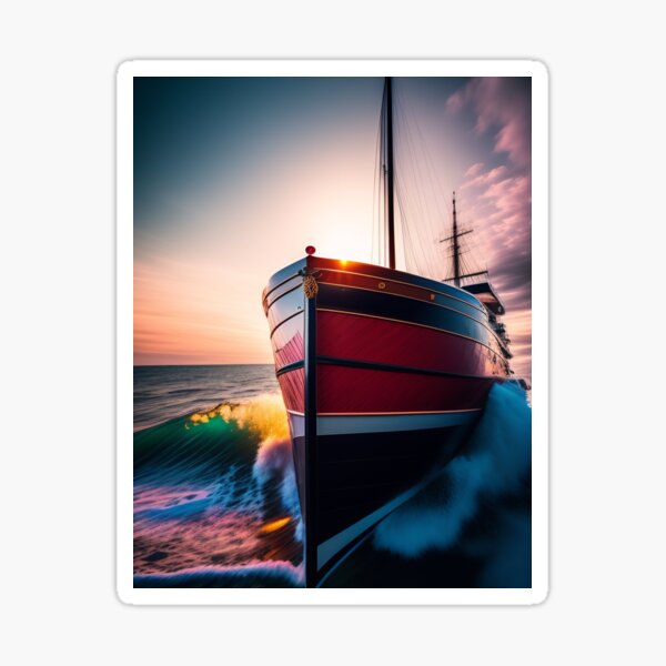 Boats 4 Sticker