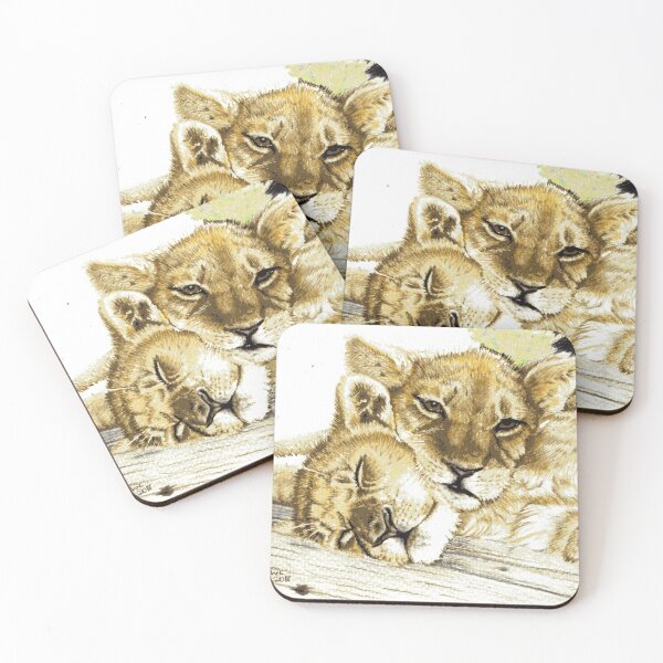 Item preview, Lion cubs designed and sold by MaryAnneHarding.
