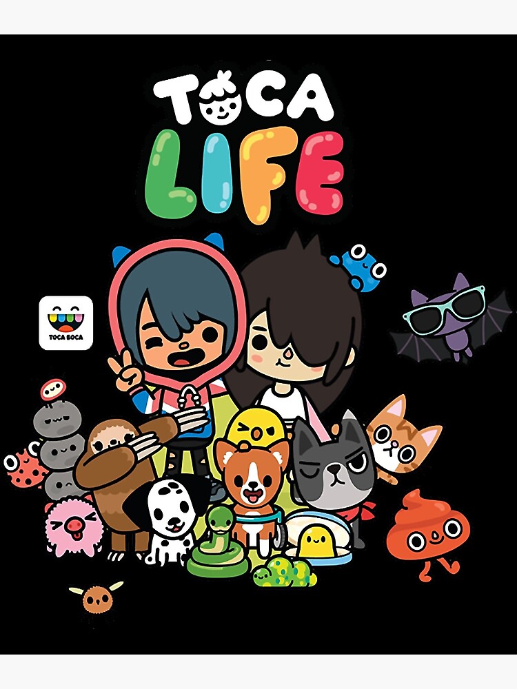 Toca Boca Toca Boca 2021 Toca Life World Art Print for Sale by GeminiMoonA