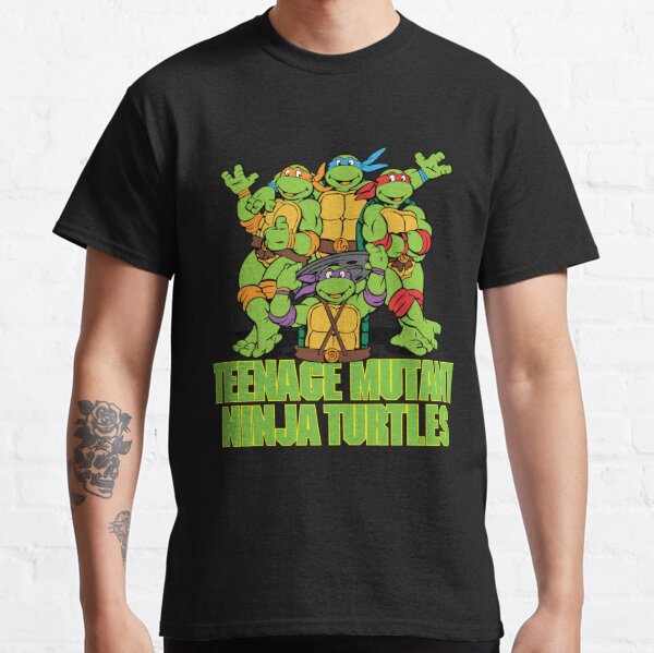 Men's Teenage Mutant Ninja Turtles 1984 Heroes T-Shirt - Athletic Heather -  Medium