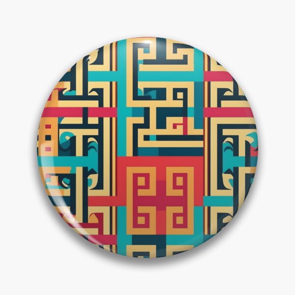 Item preview, Greek Key Pattern designed and sold by Foxclothier.