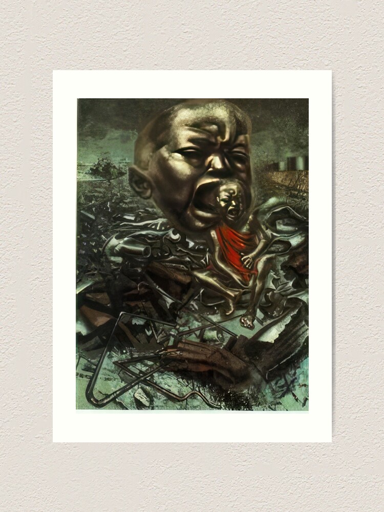 "echo Of A Scream 1937 - David Alfaro Siqueiros" Art Print For Sale By ...