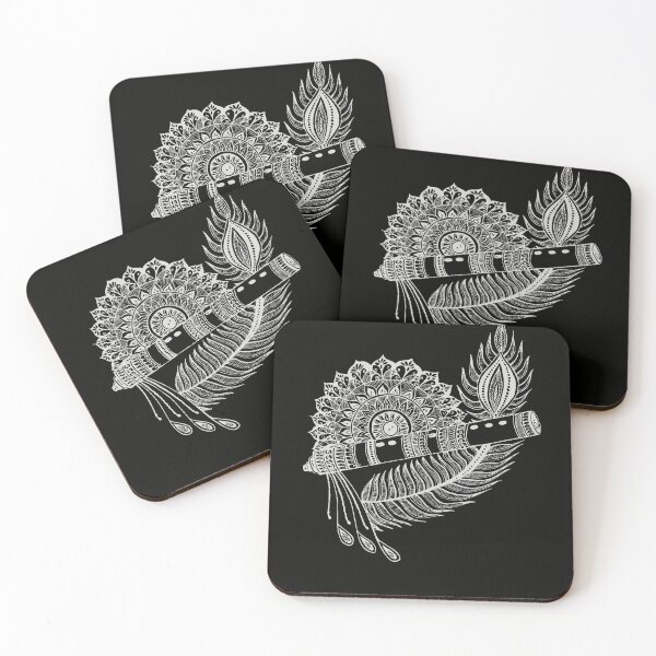 Item preview, Mandala Design with flute designed and sold by designdukan.