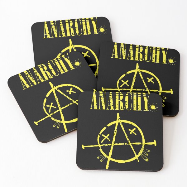 Item preview, ANARCHY SMILEY T-shirt ! designed and sold by MakerMania.