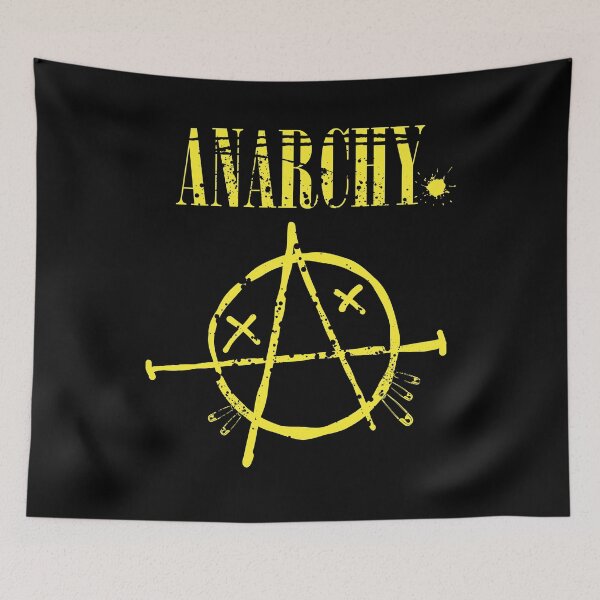 Item preview, ANARCHY SMILEY T-shirt ! designed and sold by MakerMania.