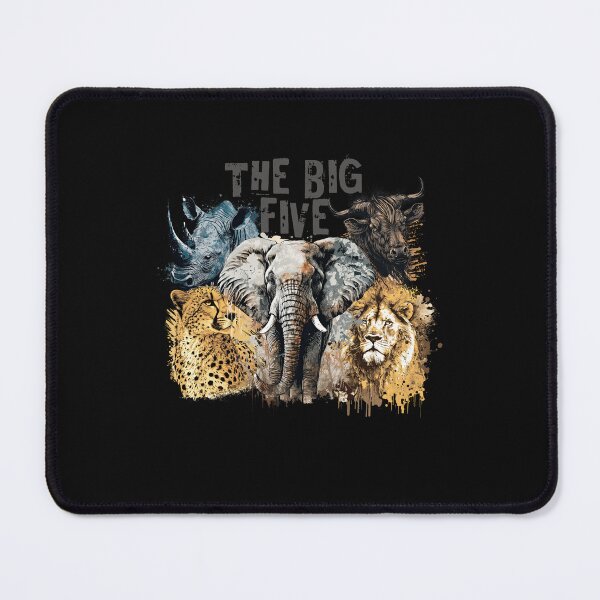 Item preview, The Big Five South African Big Five Animals  designed and sold by Huesoffun.