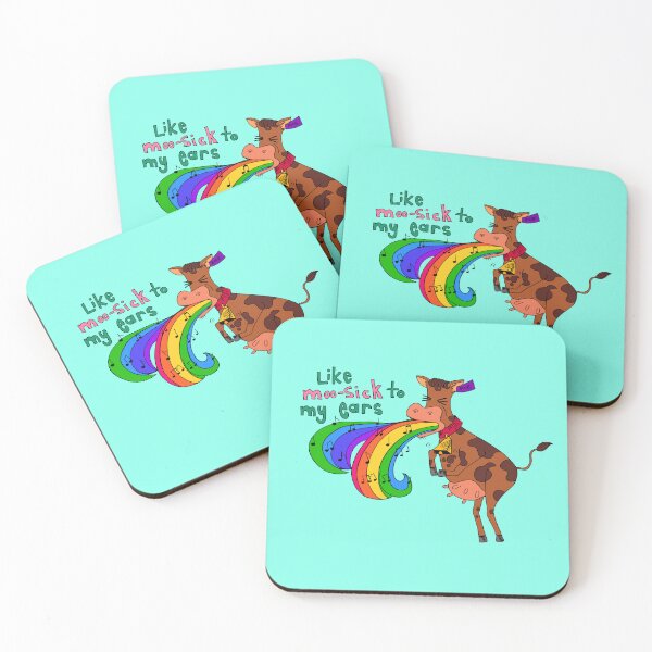 Item preview, Moo sick to my ears designed and sold by MickeyLaLa.