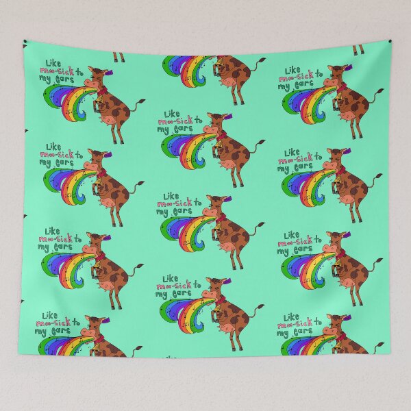 Item preview, Moo sick to my ears designed and sold by MickeyLaLa.