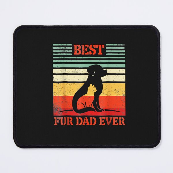 Item preview, Vintage Dogs Together Happy Father Daddy Best Fur Dad Ever T-Shirt designed and sold by MAARRCI.
