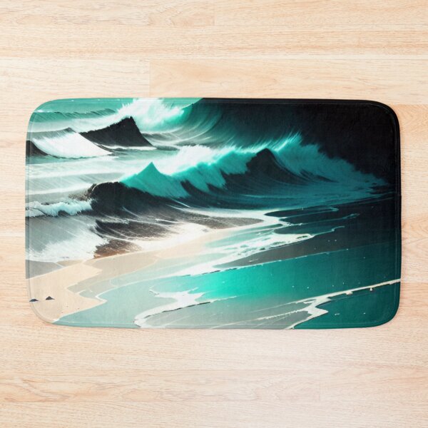 Item preview, Crashing pastel waves designed and sold by Kashear.