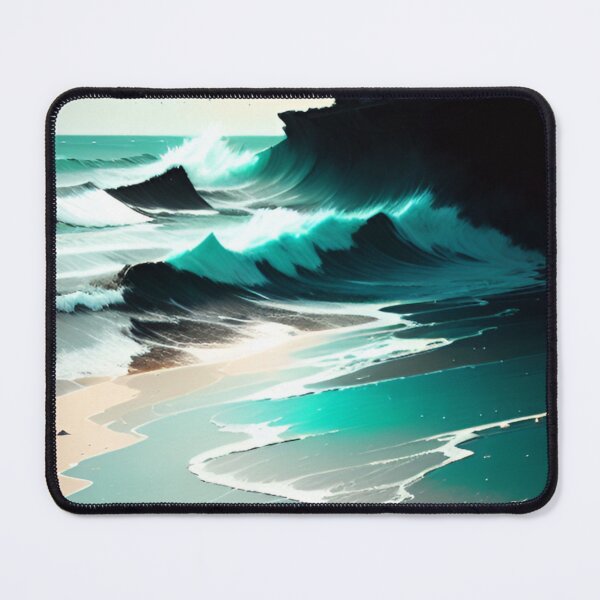 Item preview, Crashing pastel waves designed and sold by Kashear.