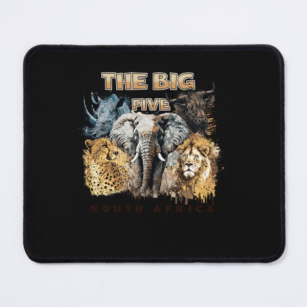 Item preview, The Big Five South Africa South African Big Five Animals designed and sold by Huesoffun.