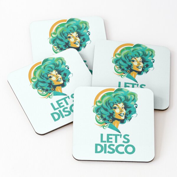 Item preview, 'Let's Disco' Street art print of a disco funk soul dancer designed and sold by SupremeandSuper.