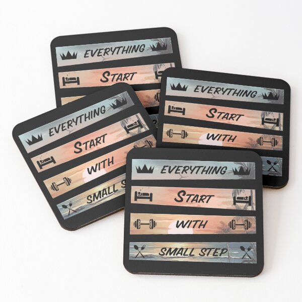 Item preview, Everything Start With Small Step designed and sold by Kacpi-Design.