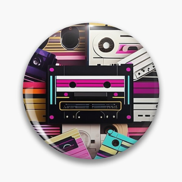 Item preview, Retro Cassette Tapes Mixtape 80 S 90 S Music Lover designed and sold by SunfullyYours.