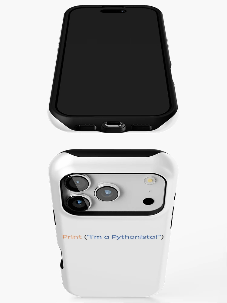 Aperçu 3 sur 4. Coque iPhone avec l'œuvre Python Power - Conception de code créée et vendue par Designspire.