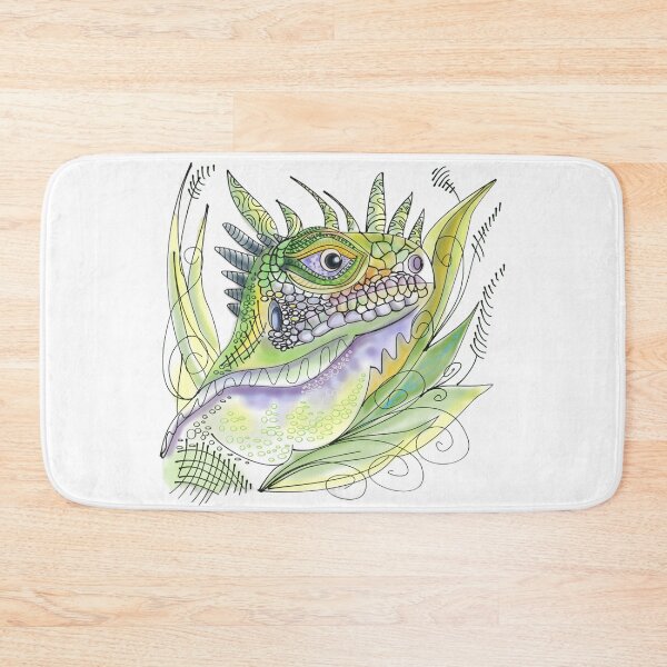Item preview, stylization of a decorative lizard designed and sold by bonjourmadame4.