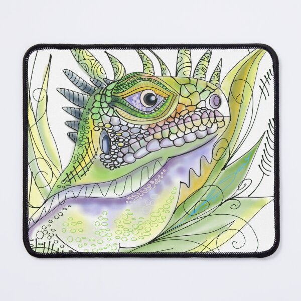 Item preview, stylization of a decorative lizard designed and sold by bonjourmadame4.