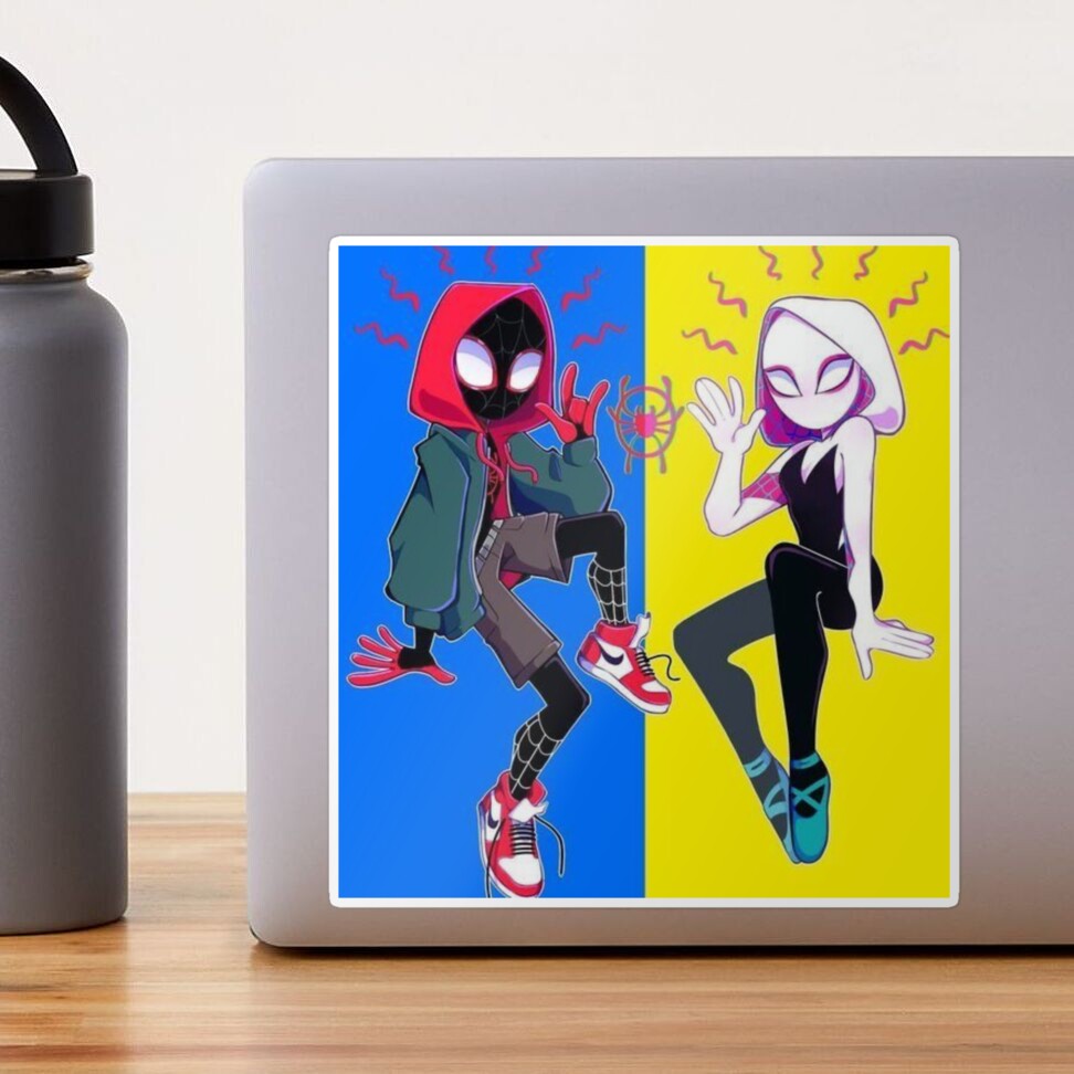 Ghost-Spider Stainless Steel Water Bottle with Sleeve, Spider-Man: Across  the Spider-Verse