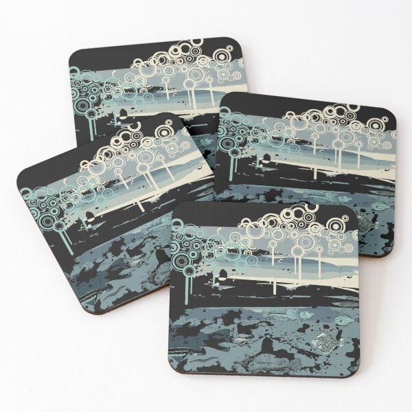 Item preview, Sea motif, Marine, Abstract pattern, Seafood, Fishes designed and sold by KramMargot.