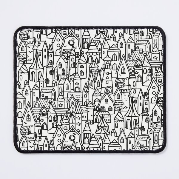 Item preview, Little town designed and sold by moonlitdoodl.