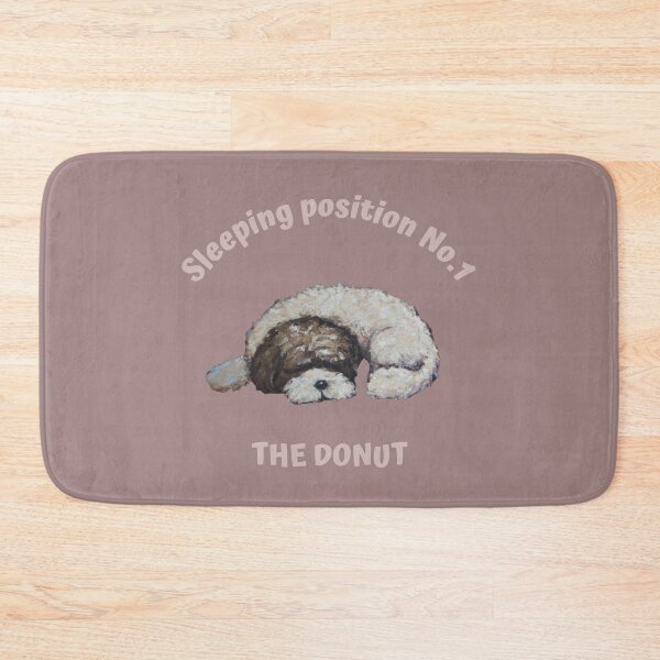 Item preview, Dog sleeping position 1 - the donut designed and sold by kookycomet.