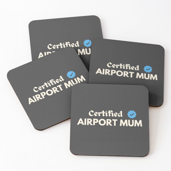 Item preview, Certified Airport Mum/Dad for Organized Travel lovers designed and sold by YOURTHINGZ.