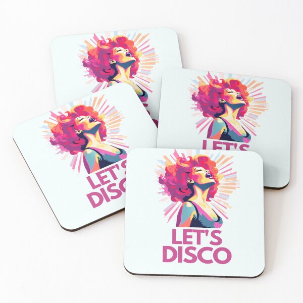 Item preview, 'Let's Disco' Street art print of a disco funk soul dancer designed and sold by SupremeandSuper.