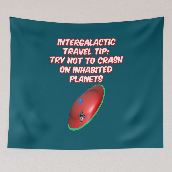 Item preview, UFO Travel Tip designed and sold by bradm50.